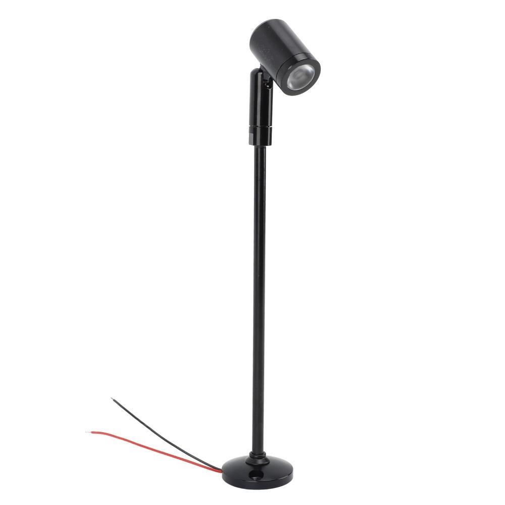 2 Pack Aluminum Body Jewelry Showcase Light Upright Mini Spotlight Jewelry Showcase