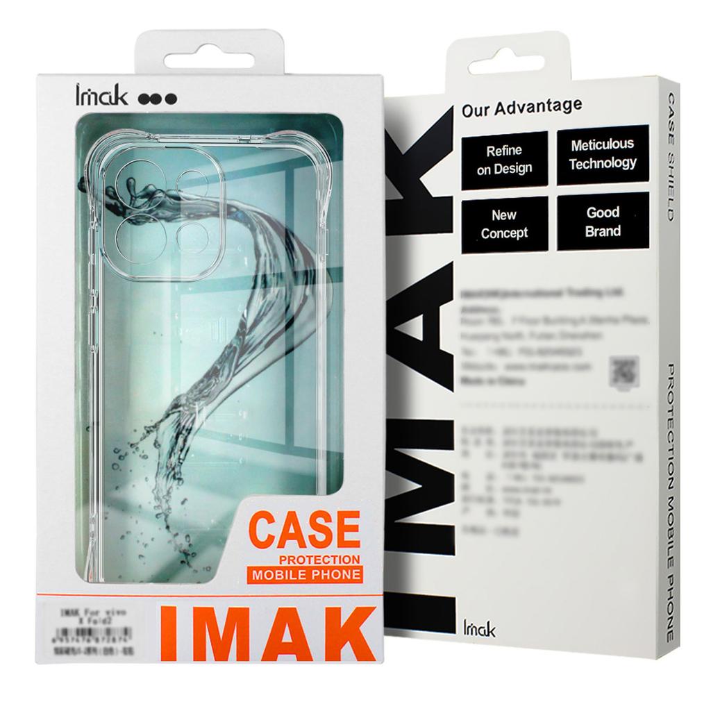For Realme GT7 5G Phone Case IMAK Shock-resistant Soft Case