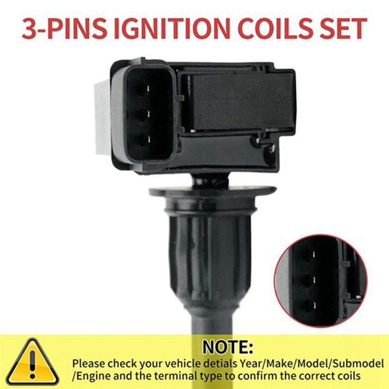 ABQD!Car Ignition Coil 22448-2Y000 22448-2Y001 224482Y000 224482Y001 For Infiniti I30 For Nissan Maxima 3.0L V6