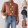2025 New Autumn and Winter Fashionable Tops Casual and Versatile Commuter Women's Half Turtleneck Pullover Sweater