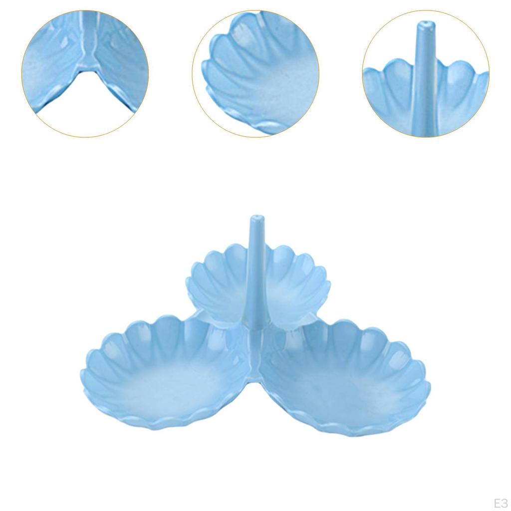 Настольная сервировочная чаша для фруктов и десертов, штабелируемая конструкция