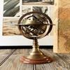 Vintage Brass Zodiac Armillary Sphere Globe – 20.32 Cm