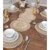 Американский сервировочный набор на 6 персон, скатерть Angel Gold