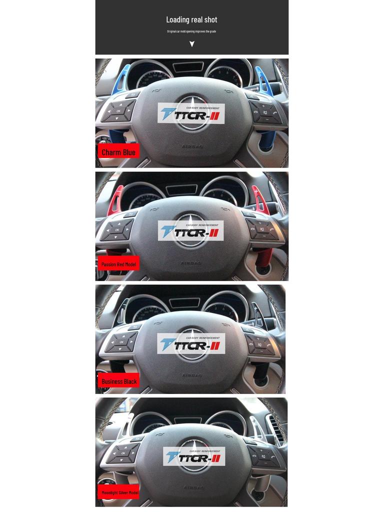 16-19 Kia K5 Extended Aluminum Shift Paddles for Steering Wheel