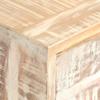 TV Cabinet White 140 * 30 * 45 cm Solid Acacia Wood