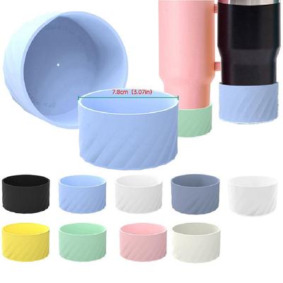 Противоскользящий силиконовый нижний рукав для бутылки Stanley Hydroflask 7,5 см, защита от проливания Iceflow Water B2C5