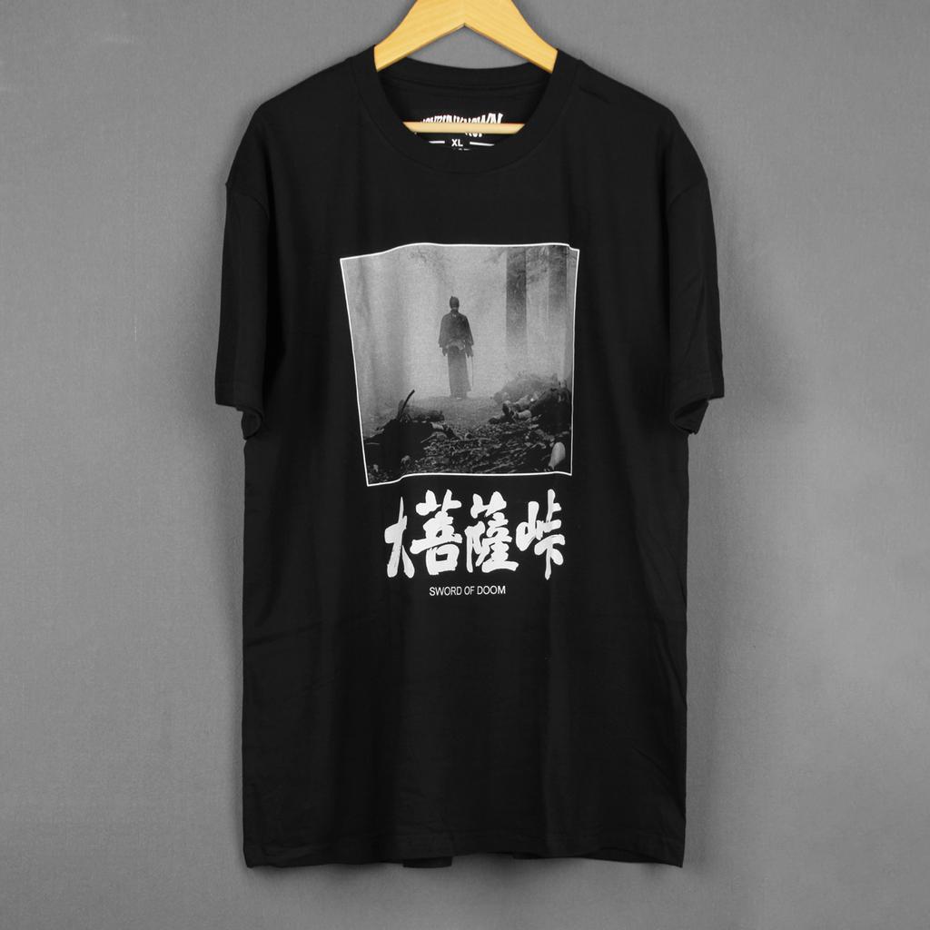 The Sword T-Shirt Japanese Movie Tatsuya Nakadai Yojimbo Sanjuro Men's Short Sleeves Loose Clothing Unisex Graphic Shirts