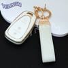AABHK1 2/3 Buttons Remote Smart Key Case for Chevrolet Spark Camaro Volt Bolt Trax Malibu Cruze TPU Car Key Shell Keychain Auto Cover
