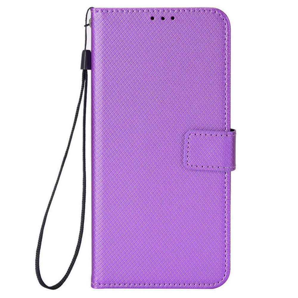 Для Honor 200 Smart 5G/Play 60 Plus 5G/Play 9T/X7c 4G Чехол Текстура бриллианта Искусственная кожа Чехол для телефона