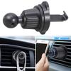 Plastic Car Air Outlet Stand Phone Holder Hook with Adjustable Viewing Angles for Commuters Traveler Comfortable Journey