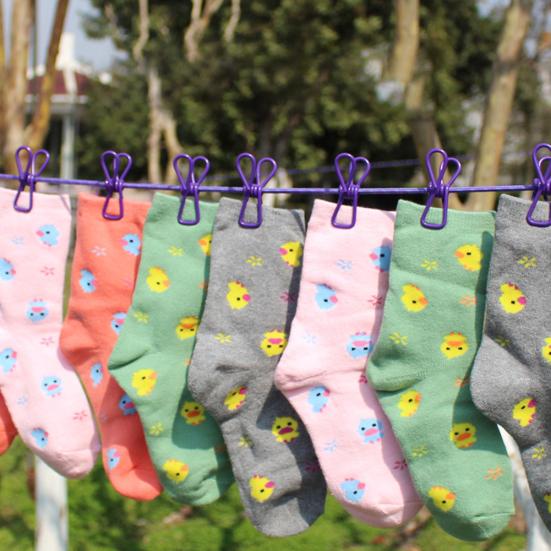 180 см эластичная уличная веревка для белья, брюки, вешалка для сушки белья с 12 зажимами