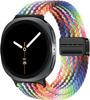 Совместим с Galaxy Watch 8 1.57" Плетеный эластичный нейлоновый спортивный ремешок Цвет