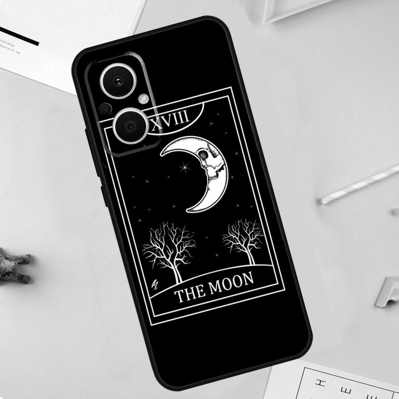 Чехол Tarot Moon для OPPO Reno 10 11 12 13 14 Pro 7 8 Lite 8T 11F 12F 13F 14F OPPO Find X8 X5 X6 X9 Pro