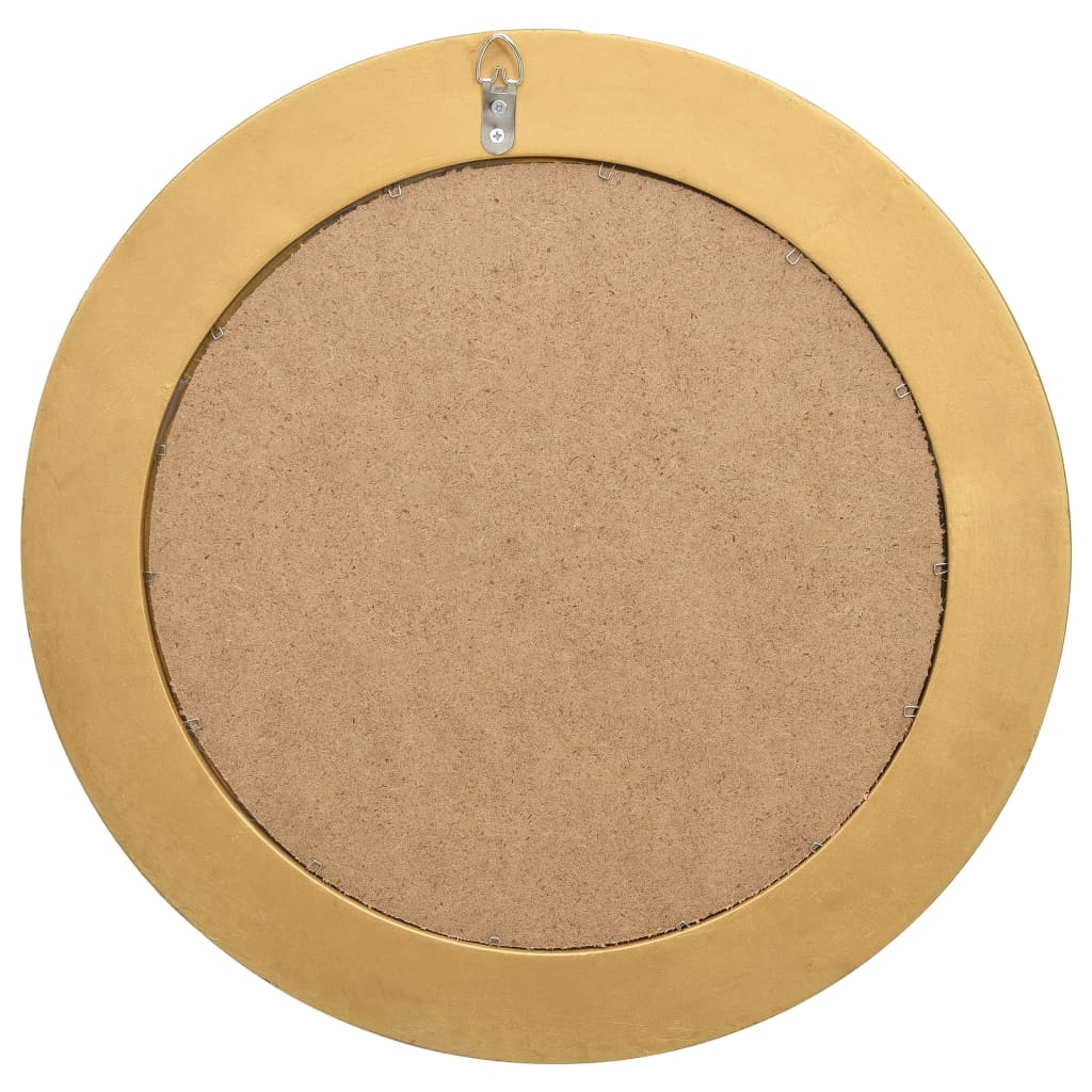 Baroque Style Wall Mirror 50 cm Golden