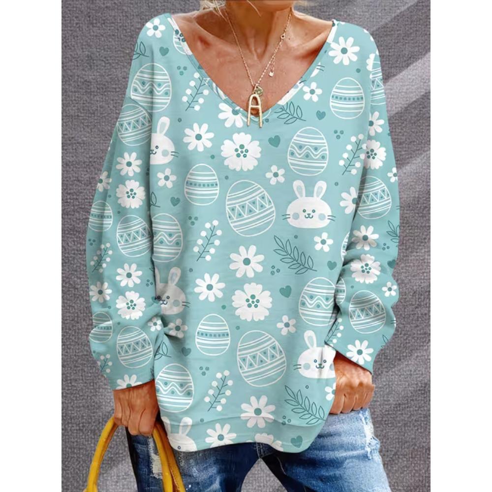 Casual Wear Women's Long-Sleeved T-Shirt