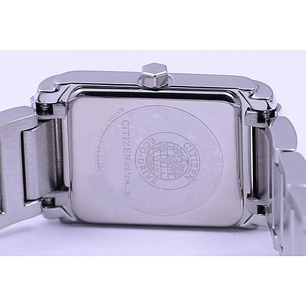 Citizen Женщины FRA36-2431 ( Смотреть FORMA Eco-Drive Women's) Прямоугольные часы из серебристого нержавеющего металла