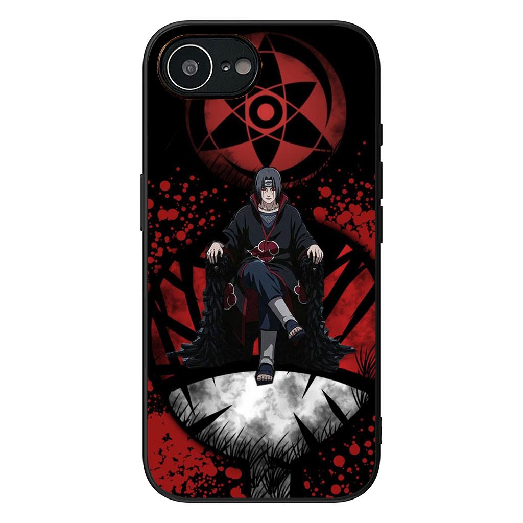 Чехол для телефона Naruto Акацуки Учиха Итачи для Samsung Galaxy A36 A17 A26 A07 A35 A54 A53 A13 A33 A34 S8 S9 S20 S21 FE S10 Plus