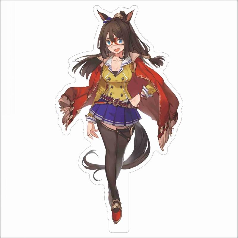 Япония красивая дербиль 15 см персонажи мультфильмов акриловая двухсторонняя подставка модель каваи милая офисная декоративная панель постоянные поклонники записи