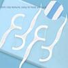 50Pcs/Box High Tensile Strength Dental Floss Carrying Case Toothpick Floss Stick  Oral Hygiene Care