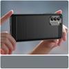 Nokia G400 Flexible Carbon Silicone Case - Black | Phone Accessories by Hurtel