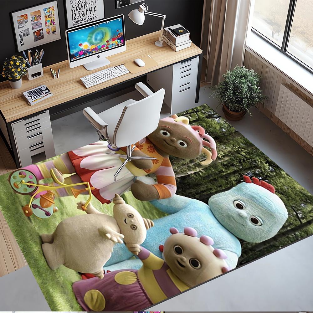 In the Night Garden Printed Carpet,Rug,for Office Chair Living Room Bedroom Kitchen Room Decor Gifts.