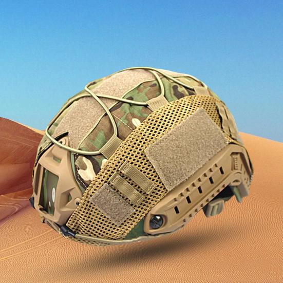 Чехол для шлема Камуфляжная повязка Легкий Сетчатый Дышащий Чехол для велосипедного шлема для езды