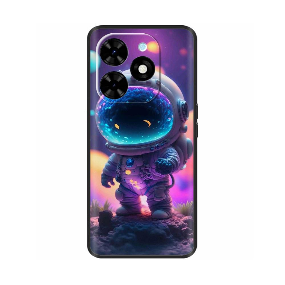 Чехол для Spark Go 2024 для Tecno Spark Go 2024 Чехол для телефона Милый панда Задняя крышка для Techno Spark Go 2024 Защита Coque Fundas