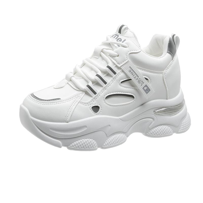 Fashion Autumn Casual Shoes for Woman Platform Lace-Up 2024 High Quality Wear Resistant Women's Vulcanized Shoes Zapatos De Mujer