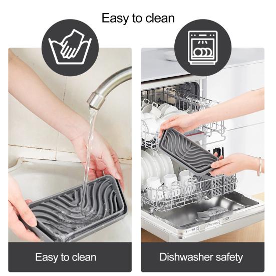 Диспенсер для воды на холодильник, поддон для капель, силиконовый брызговик, ловушка для капель воды на холодильник, поддон, коврик, коврик для дома, кухни, принадлежности