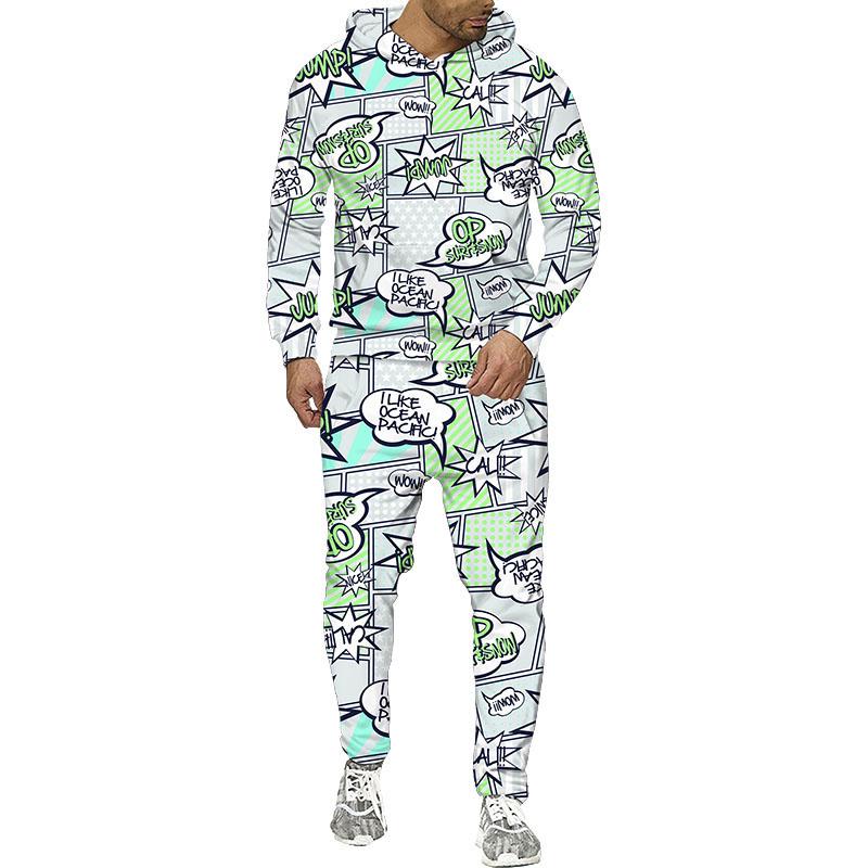 Новинка 2024 года, спортивный костюм для мужчин и женщин, повседневный спортивный костюм с длинным рукавом и капюшоном, мужские толстовки из двух предметов + брюки, костюм в стиле хип-хоп, модная уличная одежда, мужские комплекты