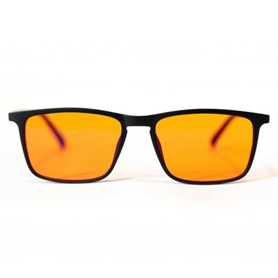 Оранжевые линзы, Красные линзы 100% блокировка синего света Блокировка зеленого света Модные очки Женские Мужские Компьютерные Игровые Офисные