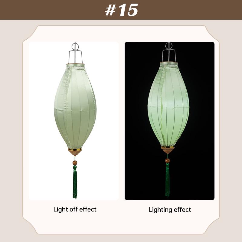 14-дюймовый традиционный фонарь для вечеринки на открытом воздухе шелковый фонарь китайский вьетнамский праздник середины осени весенний новогодний декор украшения