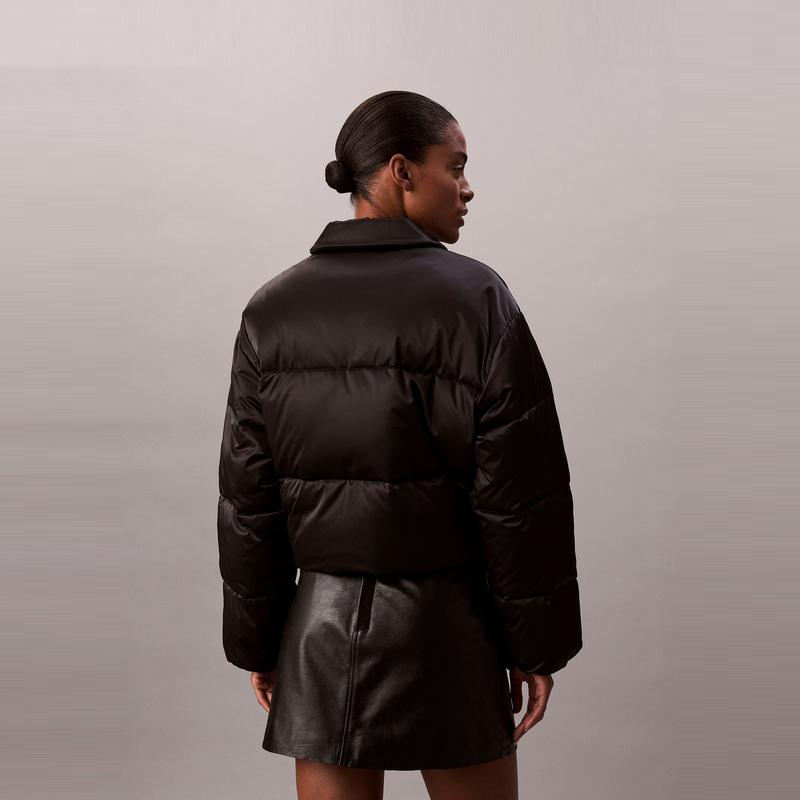 Calvin Klein Повседневная куртка свободного кроя с вышивкой букв, женская куртка 47D594G