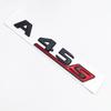 2026 Hot Black A45S Logo Turbo 4MATIC Car Rear Star Sticker Trunk AMG Emblem for Mercedes Benz a 45S AMG W177 1pcs Auto Accessories