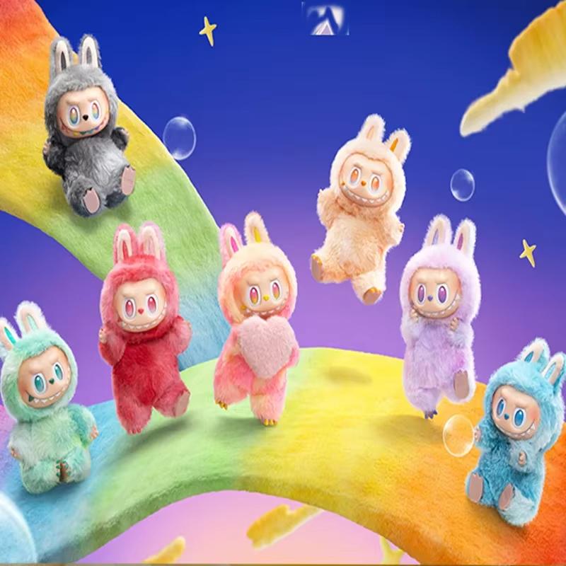 Горячая аниме-фигурка Labubu Have A Seat Series ПВХ-подвеска кукла модель игрушки Kawaii Monster Replica игрушка подарок на день рождения