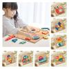Wooden 3d Puzzle Cognitive Animal Traffic Shapes Matching Blocks For Early Education