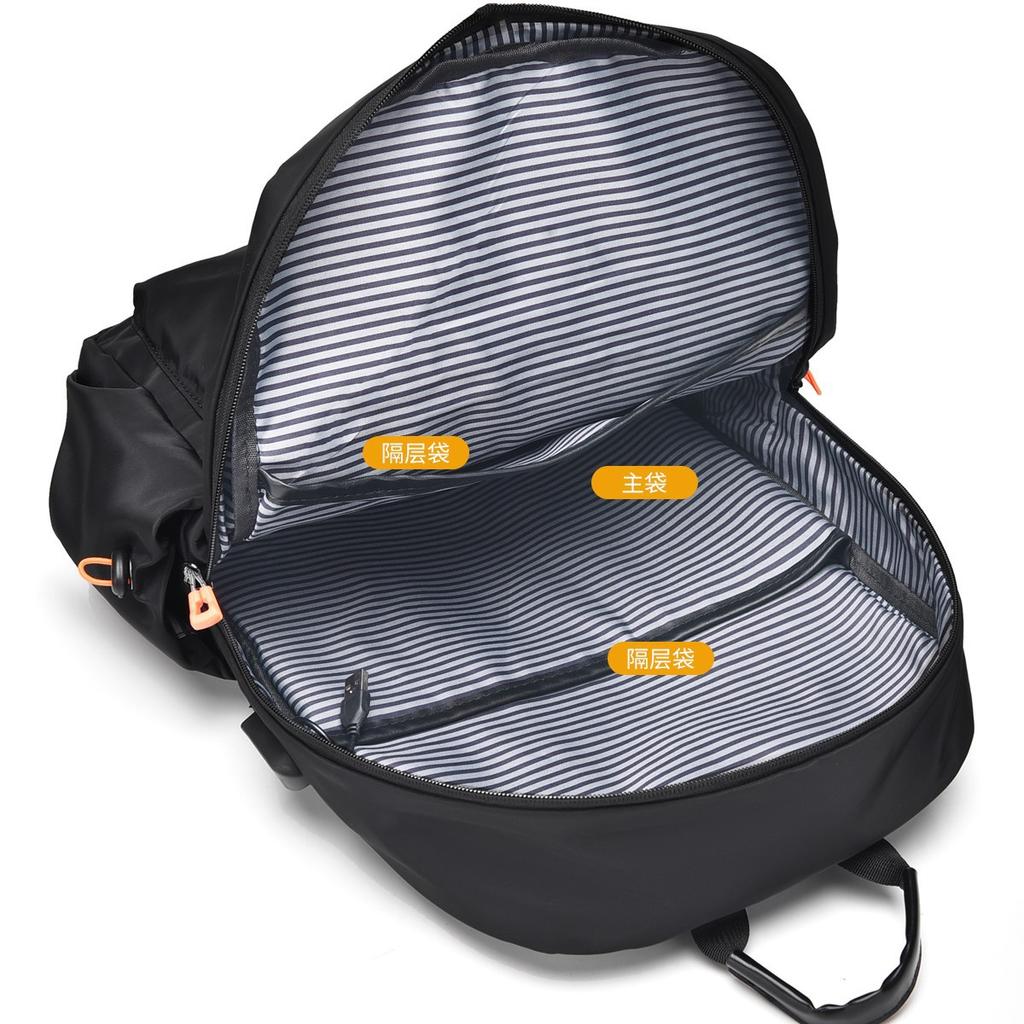 Student School Bag Multifunctional Casual Backpack Large Capacity Unisex Laptop Bag Minimalist