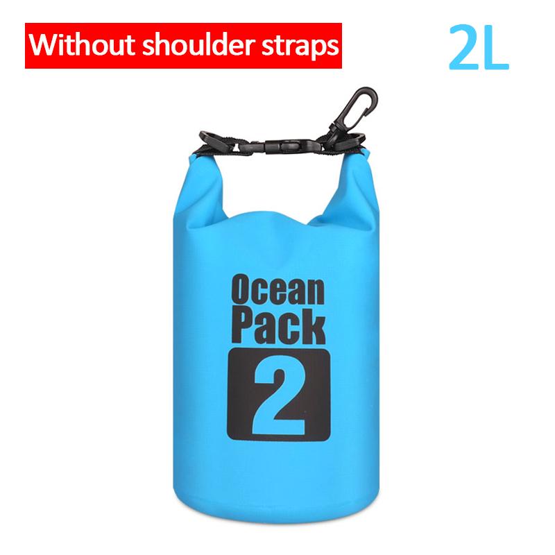500D Waterproof Swimming Bag Dry Sack 2/5/10/15/20/30L Waterproof Floating Dry Gear Bags For Boating Fishing Rafting Swimming