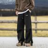 Мужские и женские свободные брюки весна-осень Y2K повседневные мешковатые широкие брюки на шнурке брюки спортивные брюки для мужчин корейская одежда
