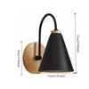 LED Lighting LED Wall Light Nordic Style Bedside Lamp Modern Interior Decoration Lamps  Bedroom
