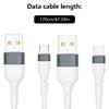 Кабель быстрой зарядки 6A Линия USB 5-контактный/ Type C Разъем USB Шнур питания USB для Планшетов Телефонов Провод для быстрой зарядки