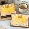 3D Музыкальная Открытка на День Рождения Креативная Pop-Up Открытка с Тортом Счастливый Деньги Красный Конверт Поздравительная Открытка со Световой Музыкой для Праздничной Вечеринки Подарок