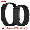 Ремешок для Amazfit Helio Strap Браслет Регулируемый Спортивная рамка+Нейлоновая петля Запасной браслет correa Amazfit Helio ремешок для часов