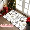 [Daisy Duck Donald Duck Hearts Area Carpet] Easy Maintenance Chair Rug for Conference Room Use, Customize Name Floor Mat
