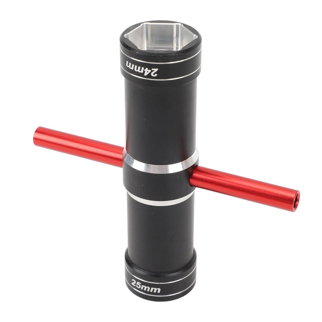 RC Car Wheel Hex Wrench Aluminum Alloy 4.0mm 5.5mm 24mm 25mm RC Hex Adapter Wheel Wrench for Arrma 1 5 RC Car Red