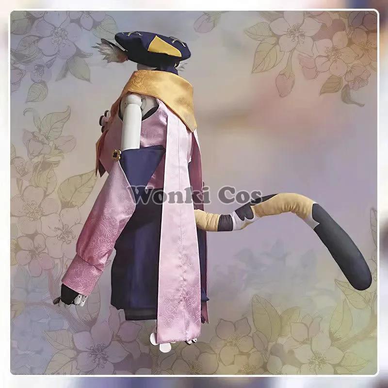 Игра Импакт Диона Кацляйн Костюм для косплея Парик Милая Девушка-кошка Нэко Ген Диона Косплей Шин Наряды