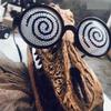 Очки для косплея Vertigo Pattern Забавные декоративные очки Головокружительные очки для аниме День рождения Фото реквизит