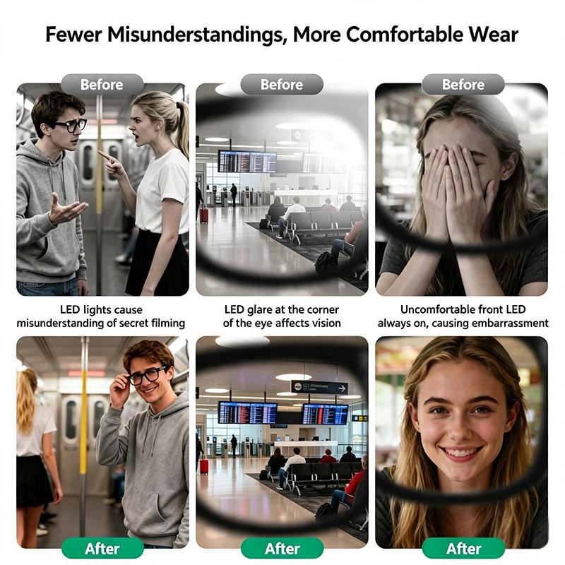 Регулируемая светозащитная крышка для умных очков Ray-Ban Meta HSTN для велоспорта