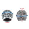 Microphone Grill Head Microphone Grille Ball Head Cover Parts Accessory Replacement Metal Microphone Mesh Head Diy Parts Accessory For Shure Beta58A