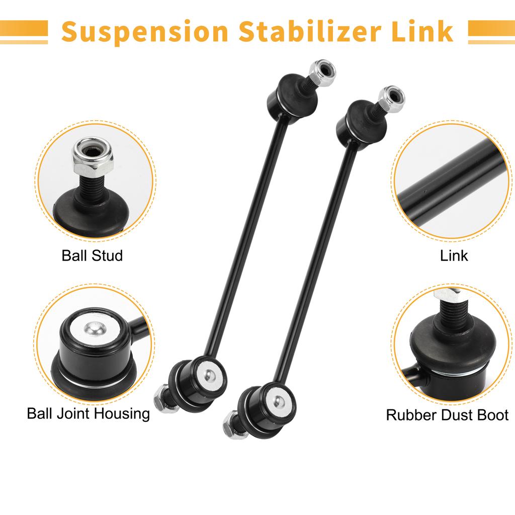 UXCELL 2pcs Front Stabilizer Sway Bar Link for VW Transporter 2003-2020 No.7H0411317